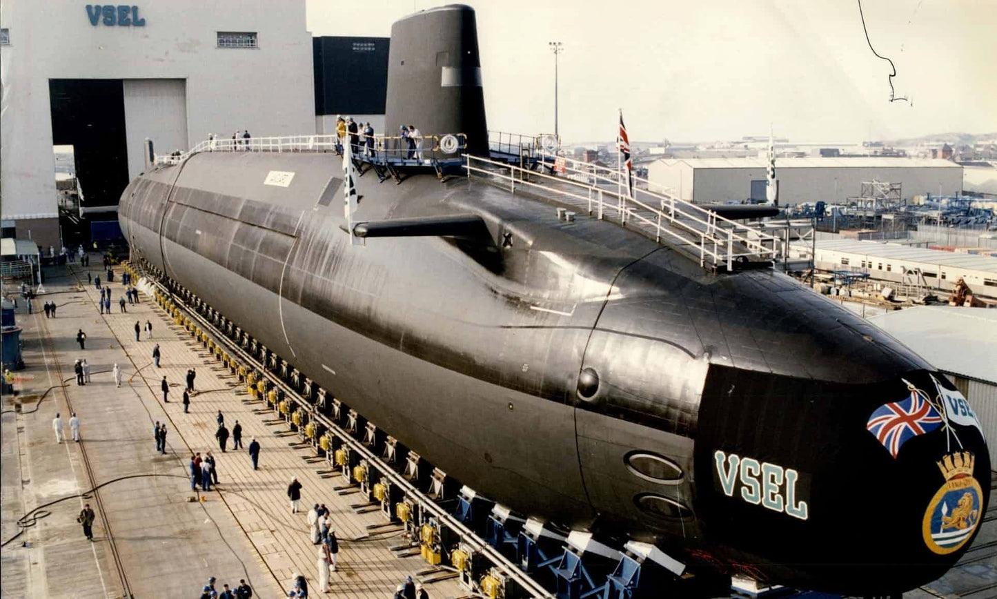 Royal Navy HMS Vanguard Submarine (Vanguard class sub) 36 Inches Model