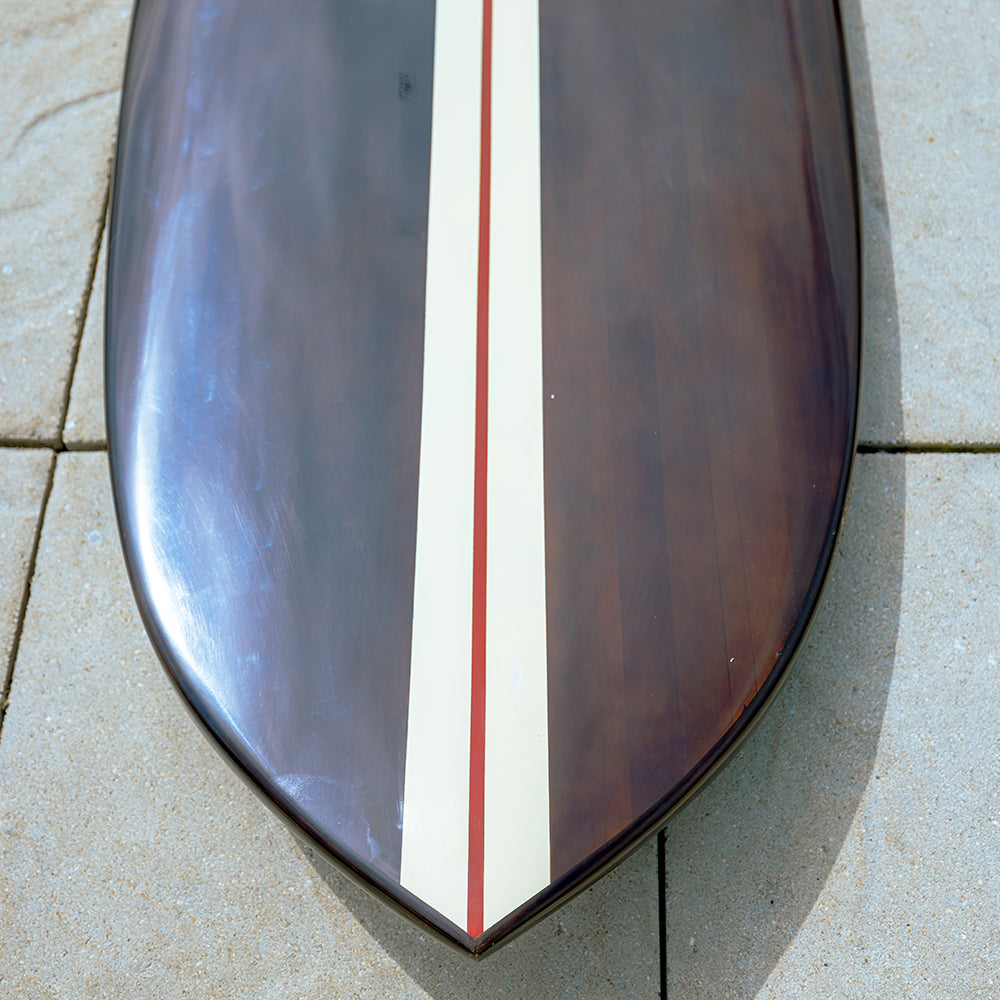 PADDLE BOARD IN DARK PAINTED WOOD 11FT WITH 1 FIN | Wooden Kayak | Boat | Canoe with Paddles for fishing and water sports For Wholesale