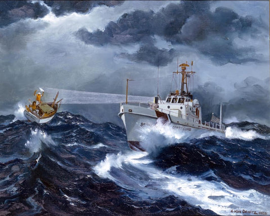 USCGC Cape Newagen (WPB-95318) L76cm Ship Model