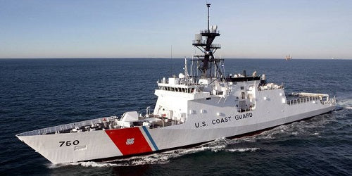 USCGC Friedman WMSL-760 L91cm Ship Model