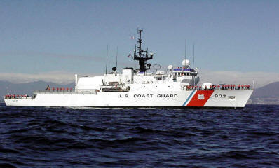USCGC Tampa WMEC-902 L76cm Ship Model