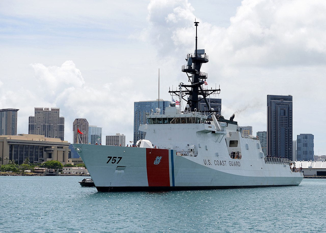 USCGC Midgett WMSL-757 L76cm Ship Model