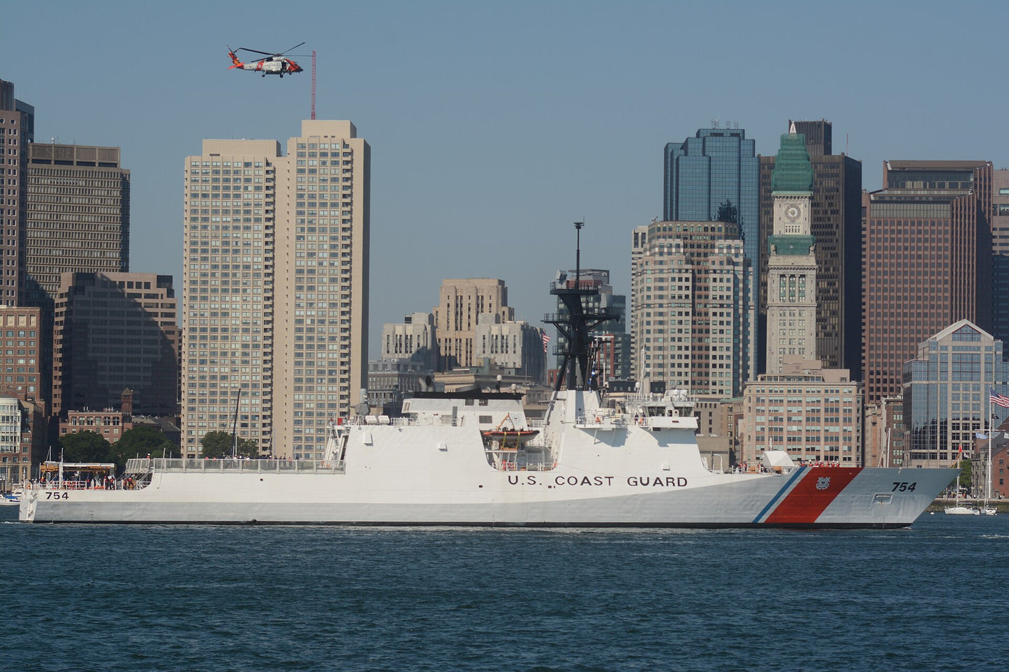 USCGC James WMSL-754 L76cm Ship Model