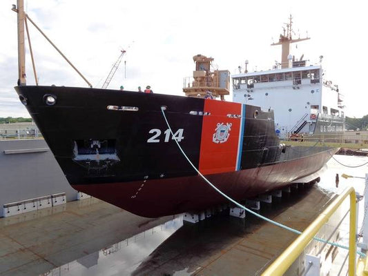 USCGC Hollyhock (WLB-214) L76cm Ship Model