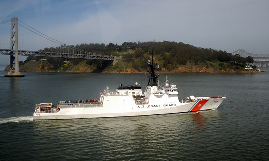 USCGC Waesche WMSL-751 L91cm Ship Model