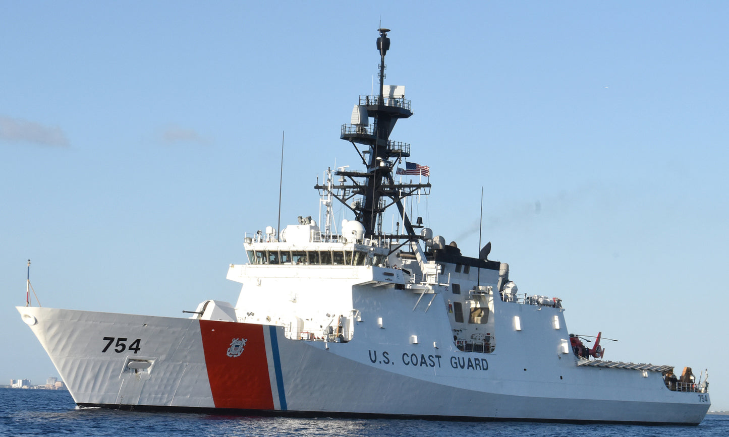 USCGC James WMSL-754 L91cm Ship Model