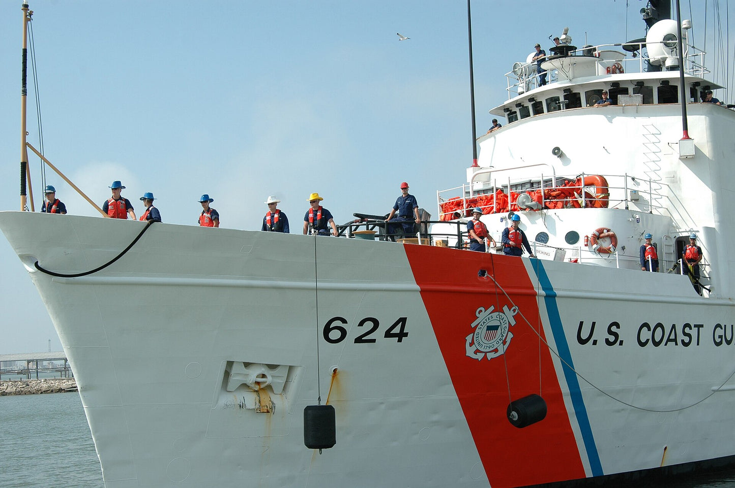 USCGC Dauntless WMEC-624 L76cm Ship Model