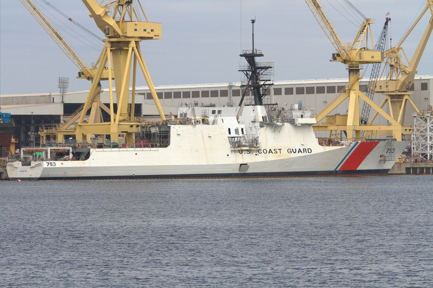 USCGC Hamilton WMSL-753 L91cm Ship Model