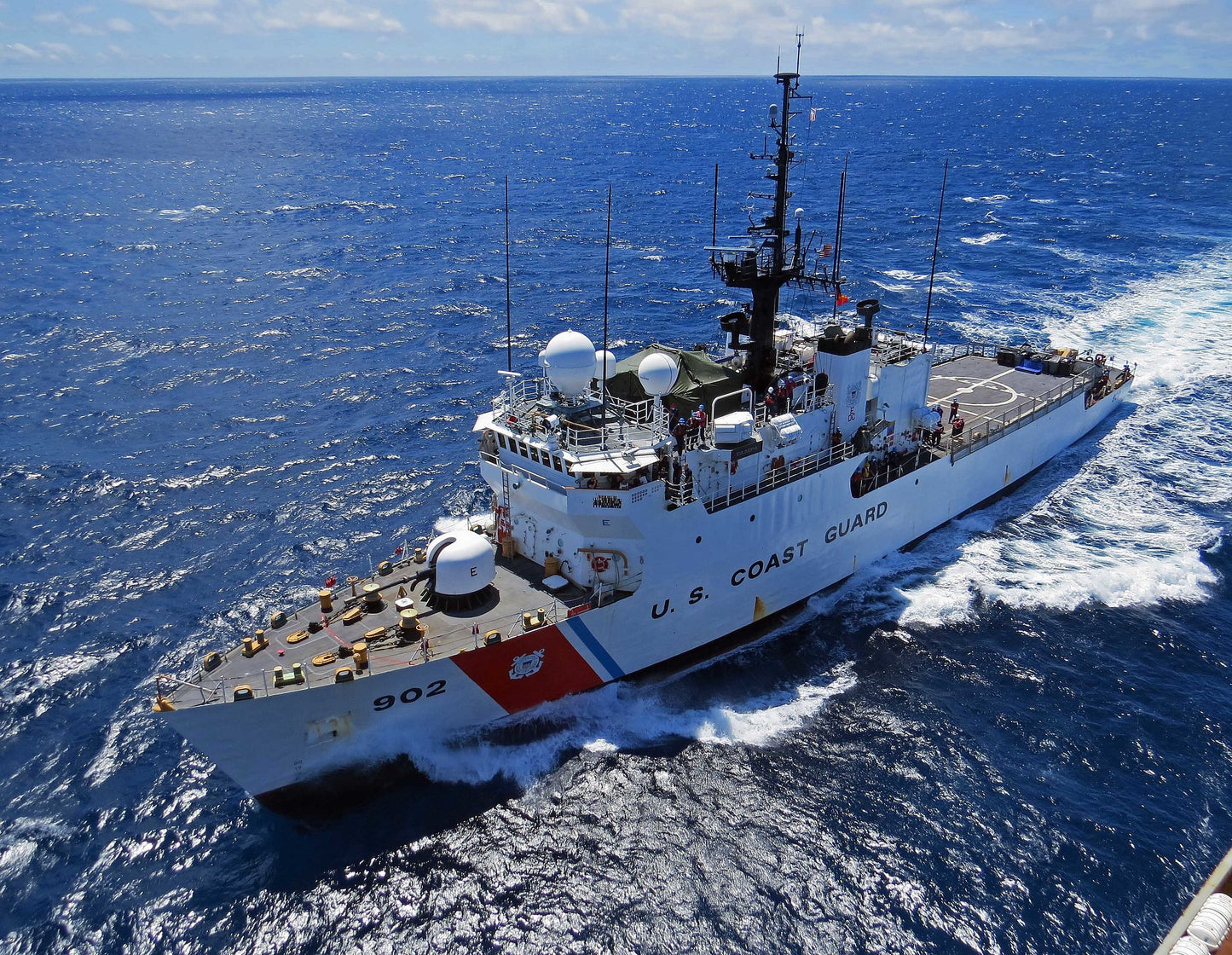 USCGC Tampa WMEC-902 L76cm Ship Model