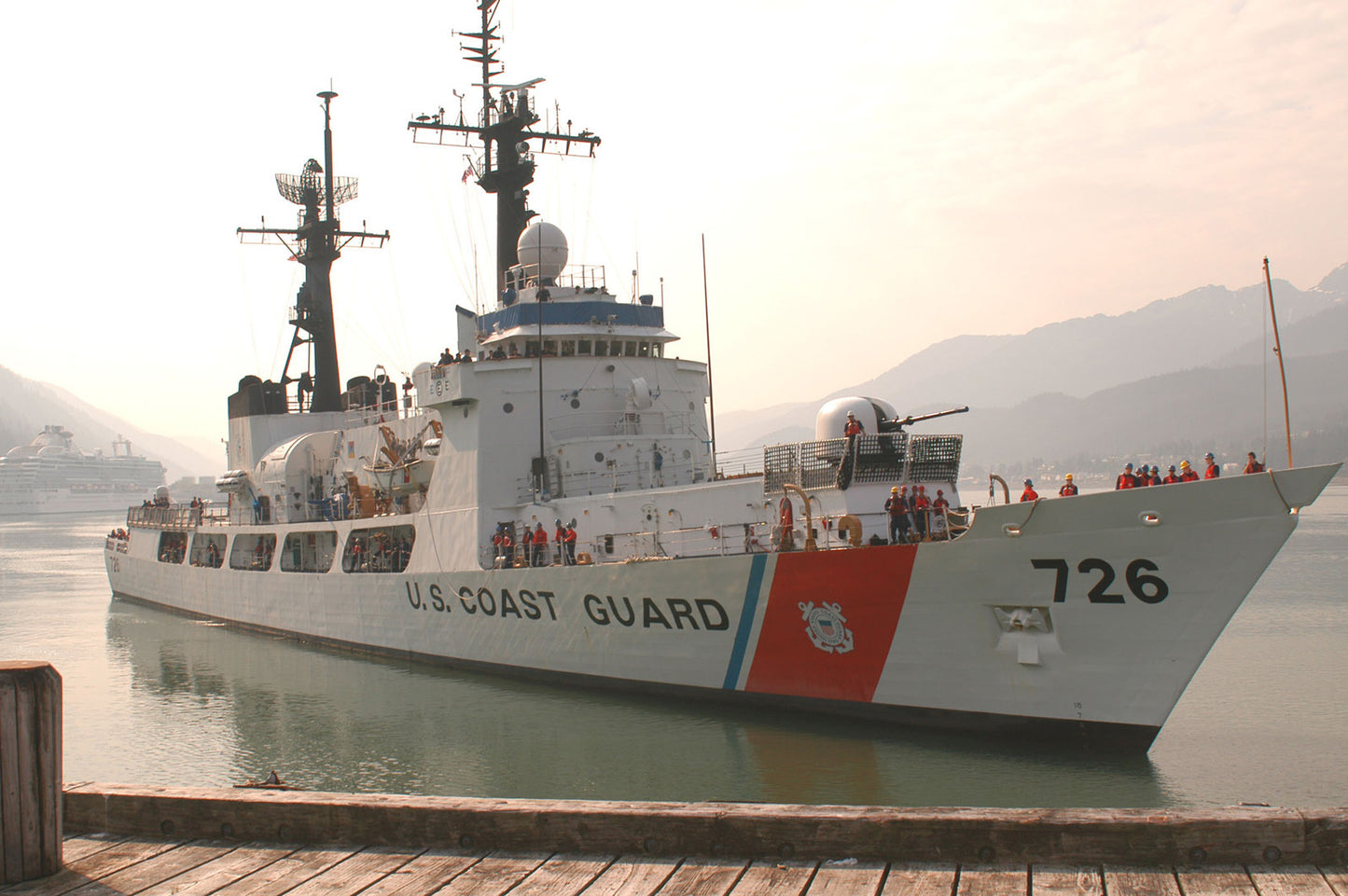 USCGC John Midgett WHEC-726 L76cm Ship Model