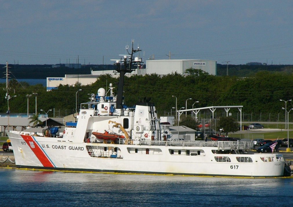USCGC Vigilant WMEC-617 L76cm Ship Model
