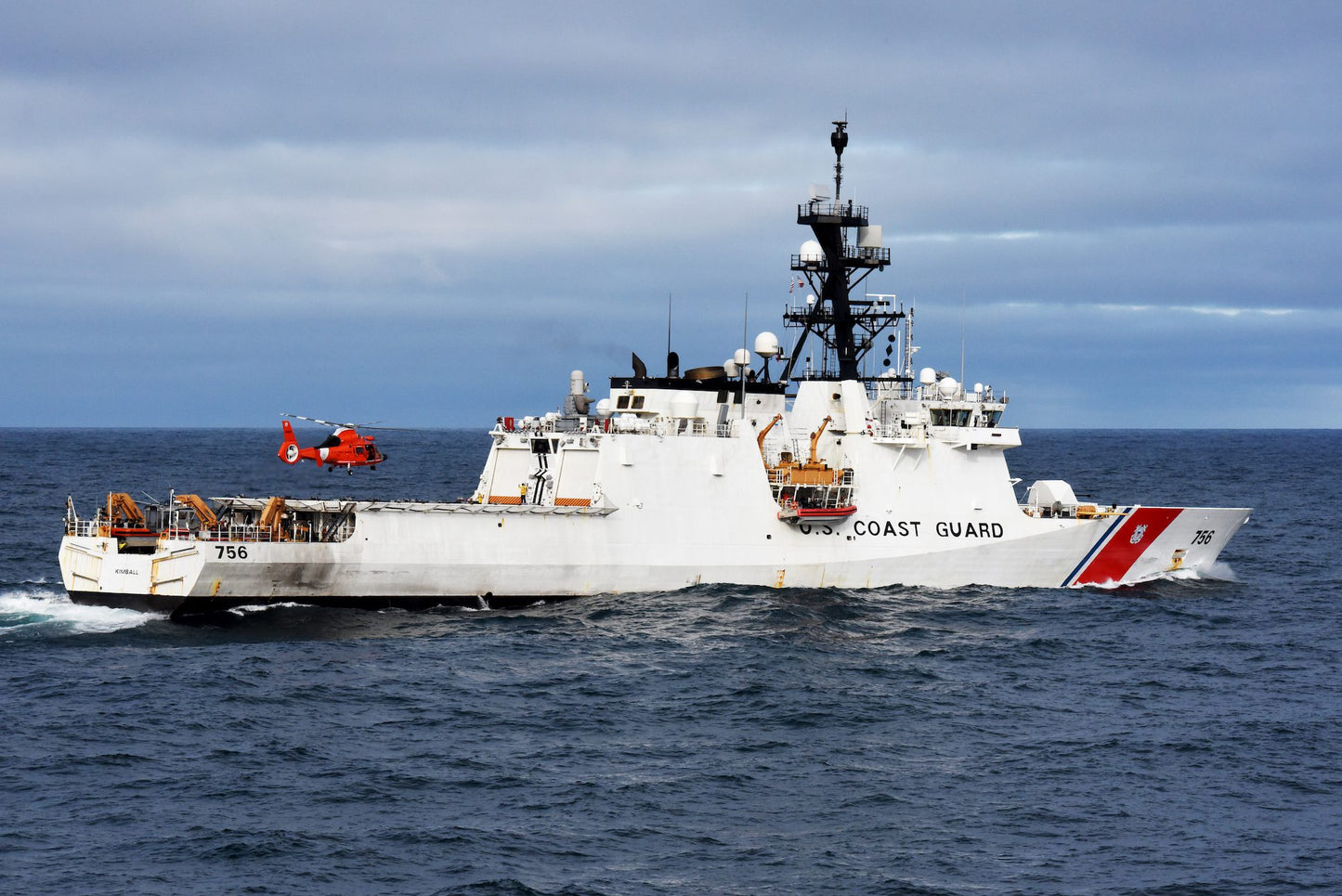 USCGC Kimball WMSL-756 L91cm Ship Model