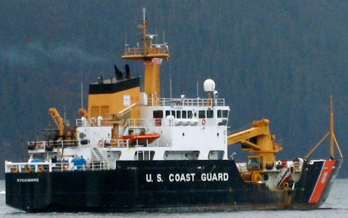 USCGC Sycamore (WLB-209) L76cm Ship Model
