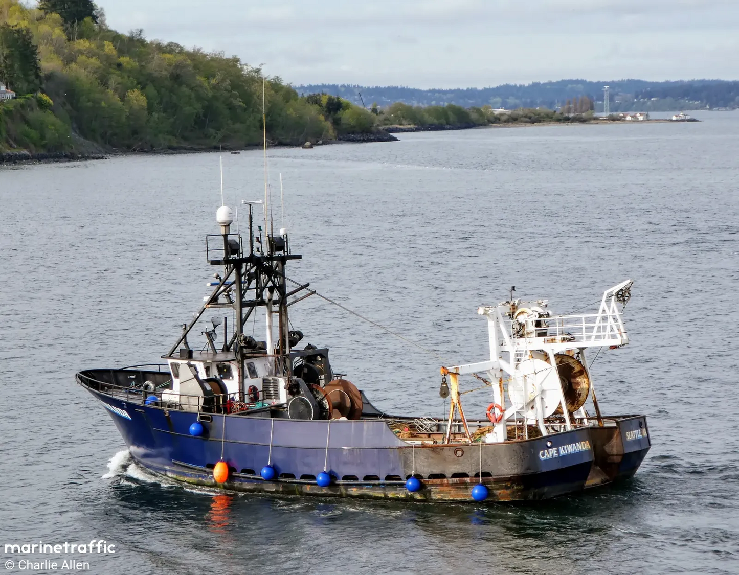 USCGC Cape Kiwanda (WPB-95329) L76cm Ship Model