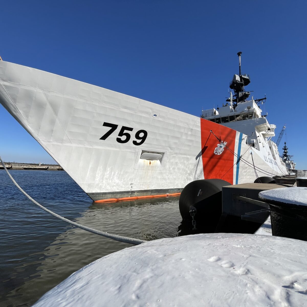 USCGC Calhoun WMSL-759 30 Inches L Ship Model