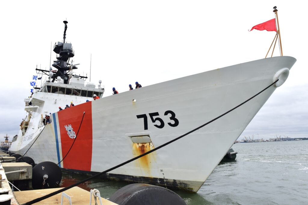 USCGC Hamilton WMSL-753 L91cm Ship Model