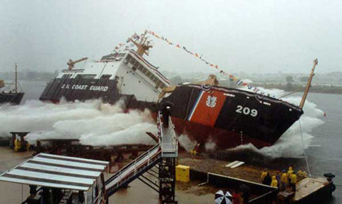 USCGC Sycamore (WLB-209) L76cm Ship Model