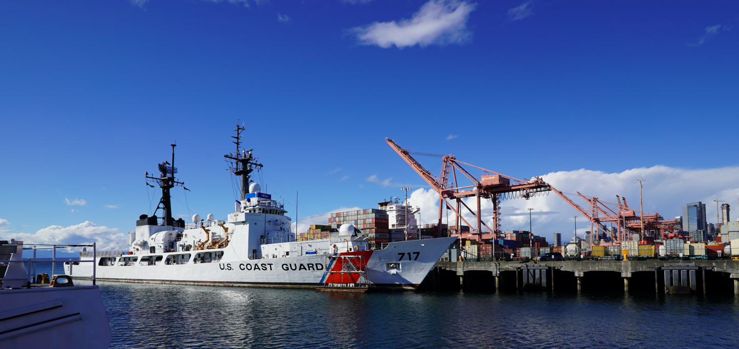 USCGC Mellon WHEC-717 L91cm Ship Model
