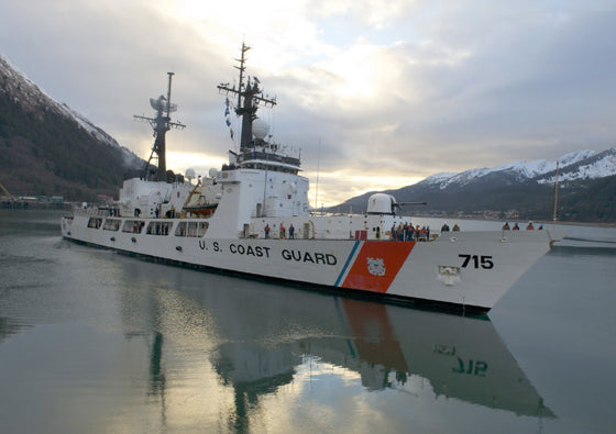 USCGC Hamilton WHEC-715 L91cm Ship Model