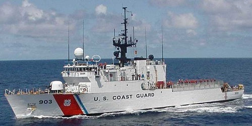 USCGC Harriet Lane WMEC-903 L76cm Ship Model