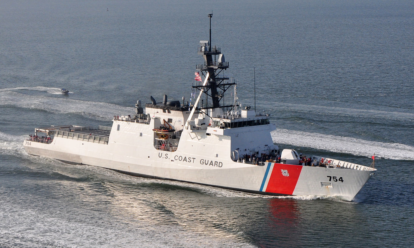 USCGC James WMSL-754 L91cm Ship Model
