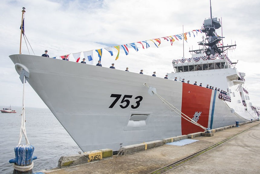USCGC Hamilton WMSL-753 L76cm Ship Model