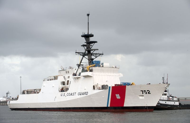 USCGC Stratton WMSL-752 L76cm Ship Model