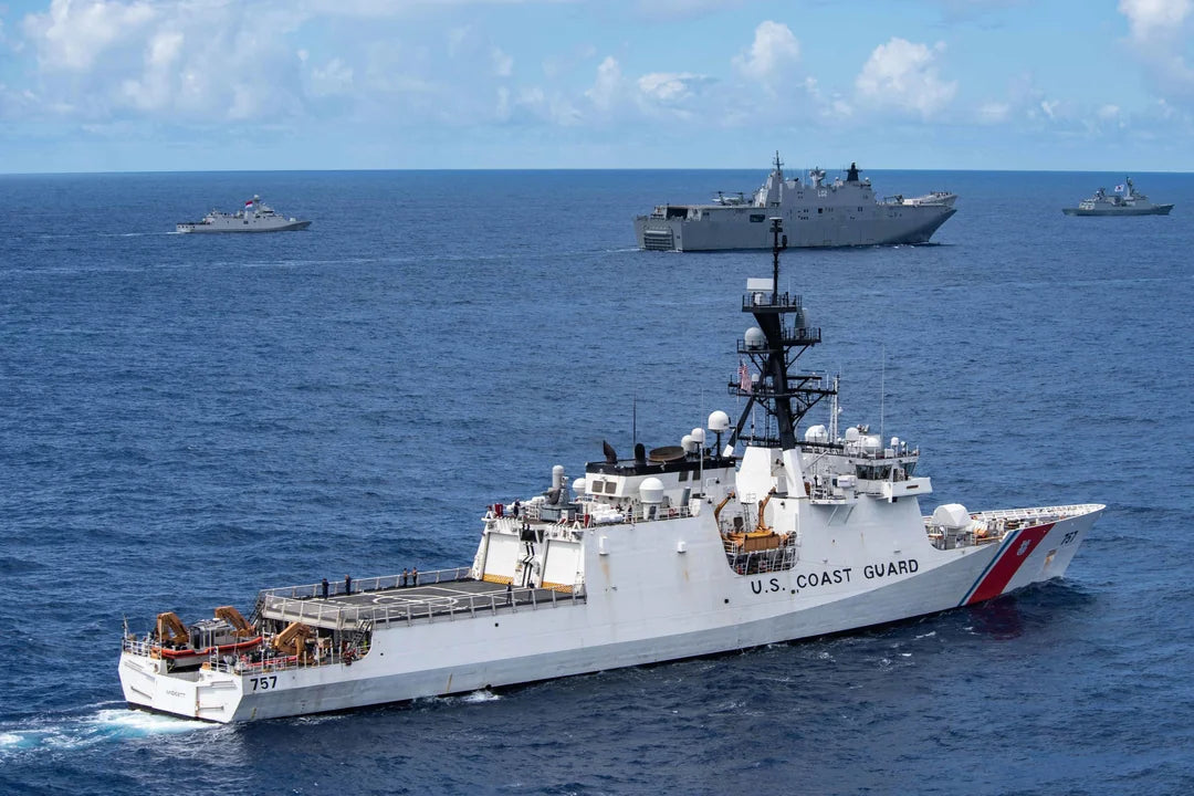 USCGC Midgett WMSL-757 L91cm Ship Model