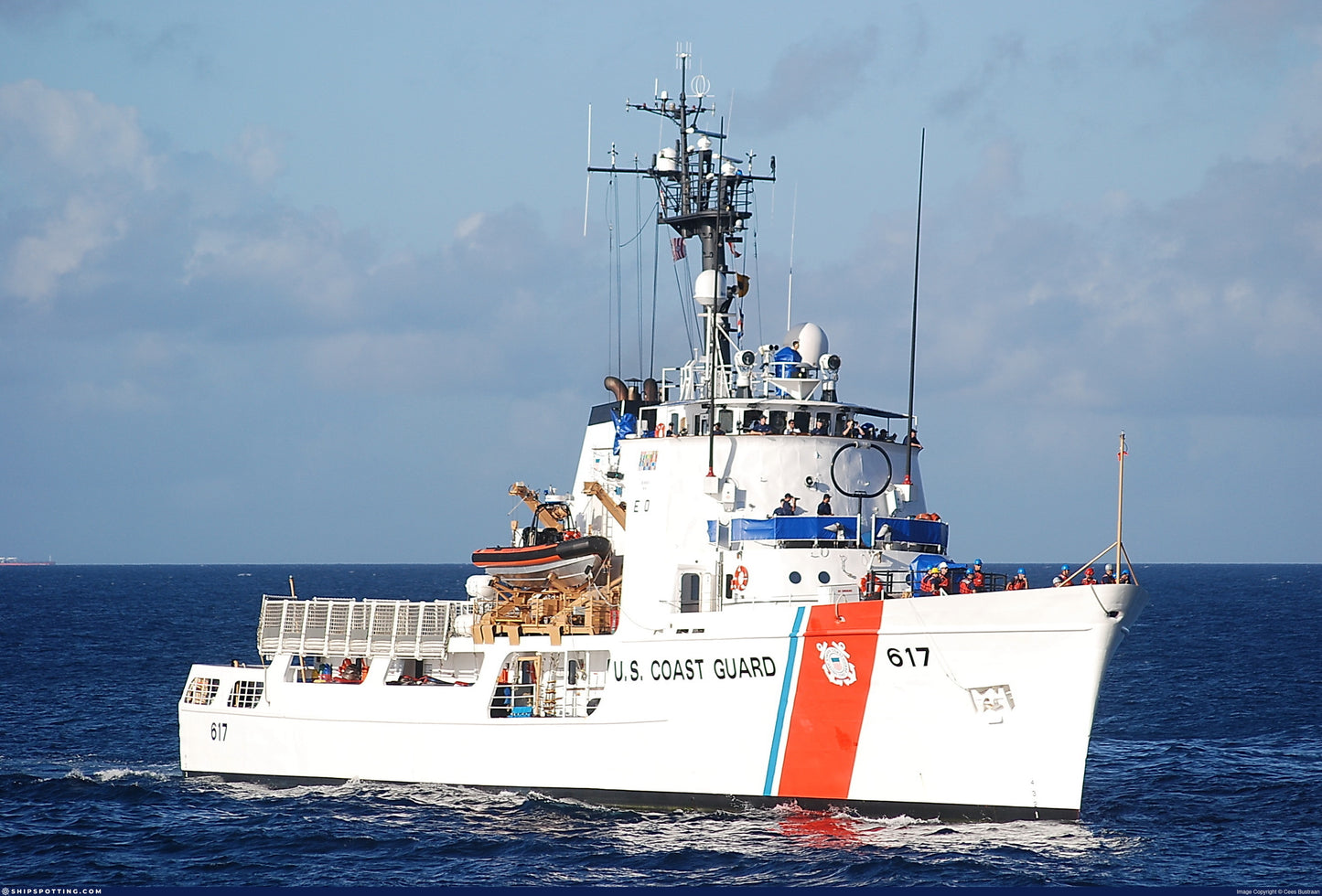 USCGC Vigilant WMEC-617 L76cm Ship Model
