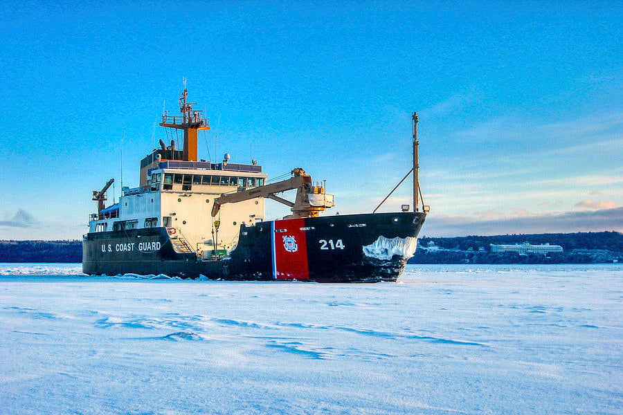 USCGC Hollyhock (WLB-214) L76cm Ship Model
