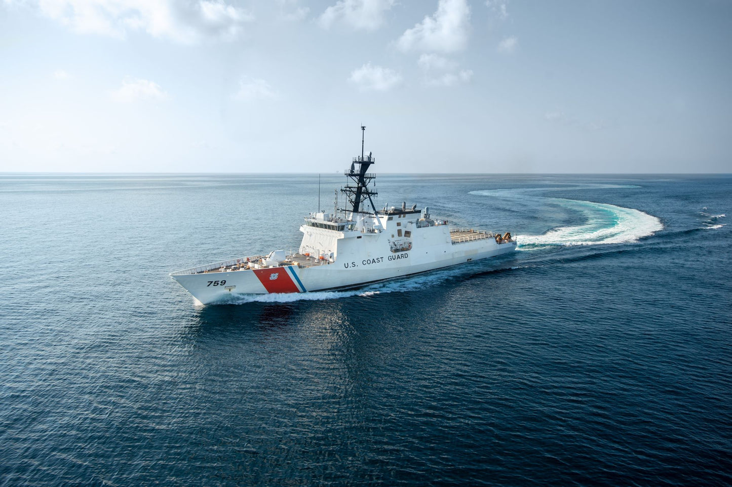 USCGC Calhoun WMSL-759 30 Inches L Ship Model