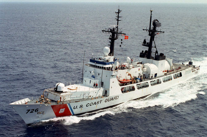 USCGC John Midgett WHEC-726 L76cm Ship Model
