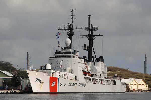 USCGC Hamilton WHEC-715 L76cm Ship Model