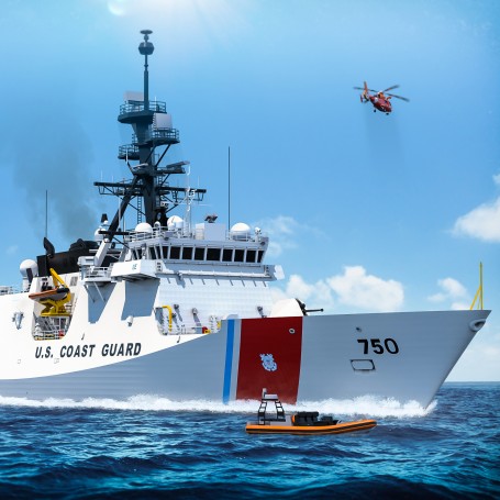 USCGC Bertholf WMSL-750 30 Inches L Ship Model