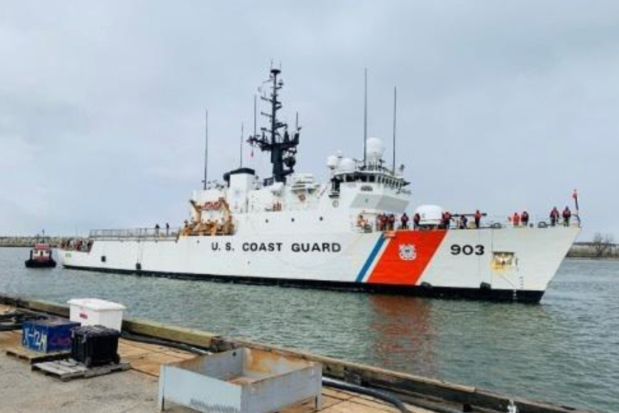 USCGC Harriet Lane WMEC-903 L76cm Ship Model