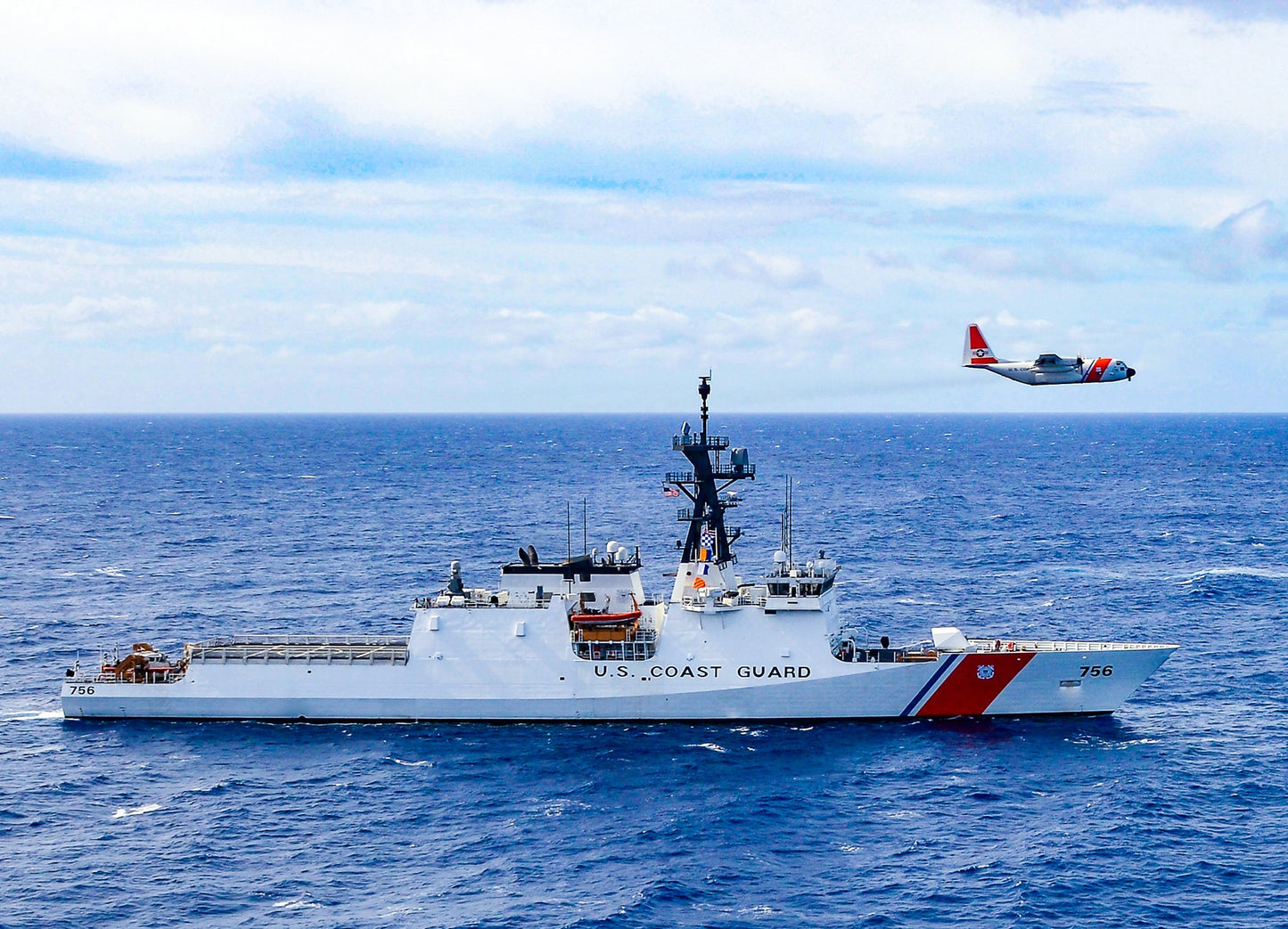 USCGC Kimball WMSL-756 L91cm Ship Model