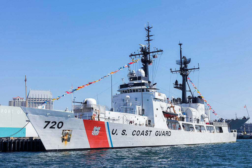 USCGC Sherman WHEC-720 L91cm Ship Model