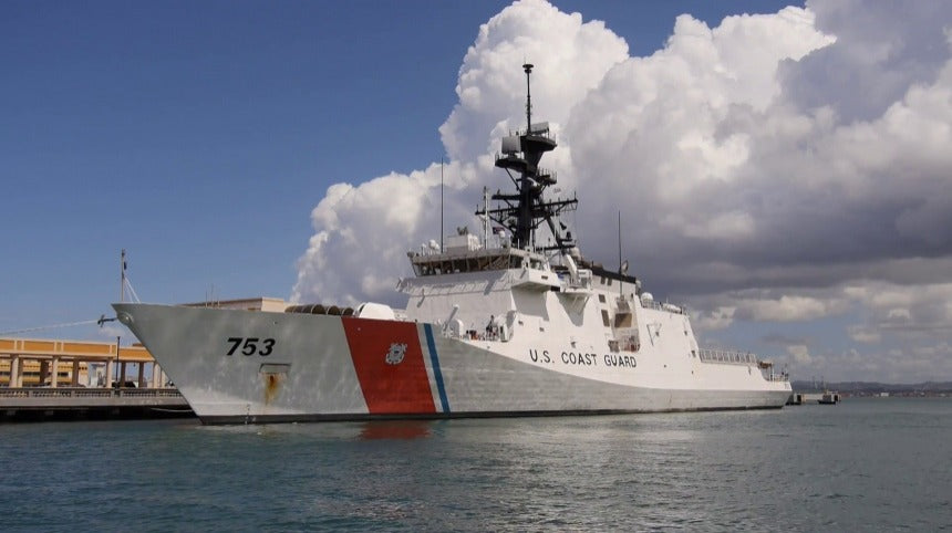 USCGC Hamilton WMSL-753 L91cm Ship Model