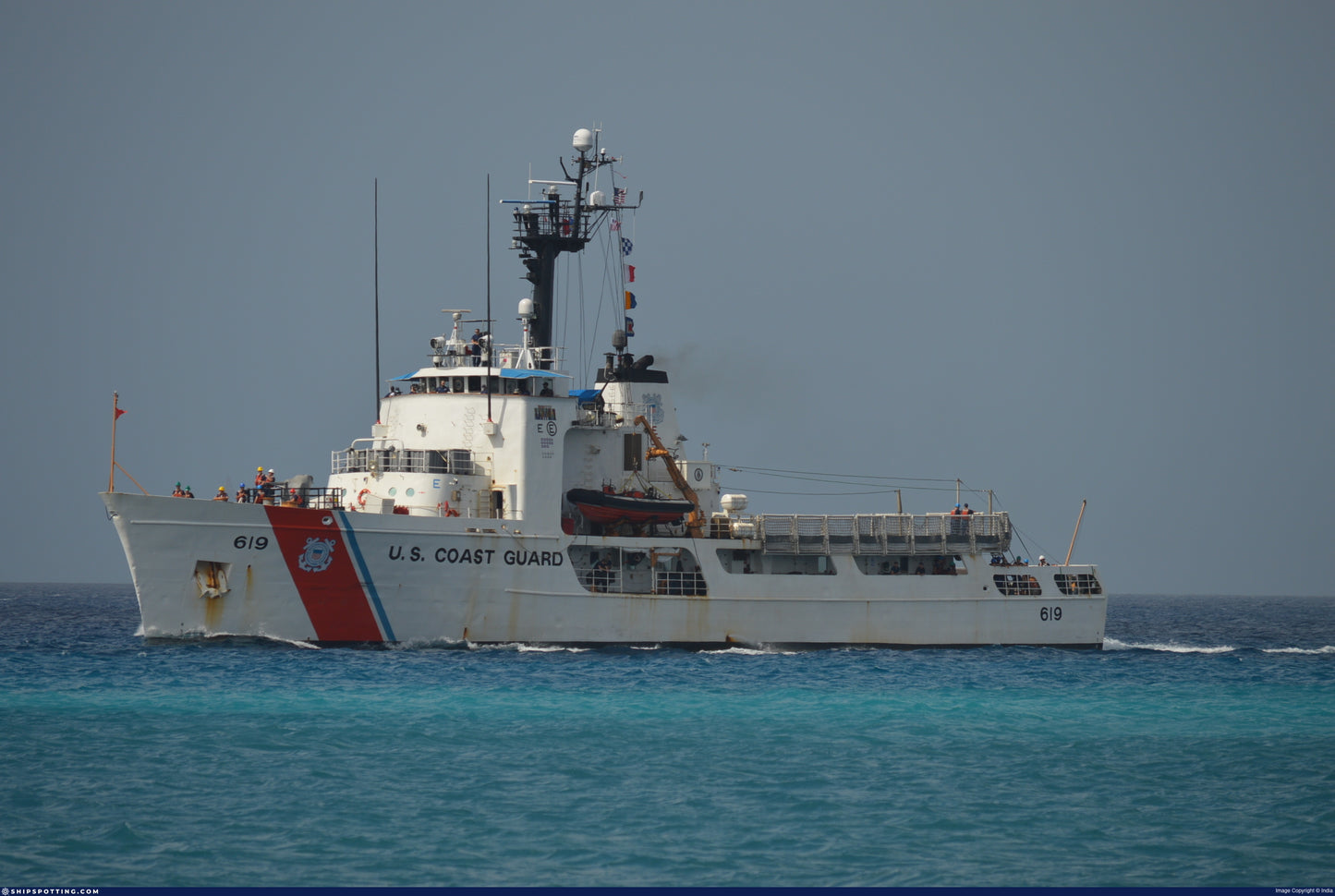 USCGC Confidence WMEC-619 L76cm Ship Model