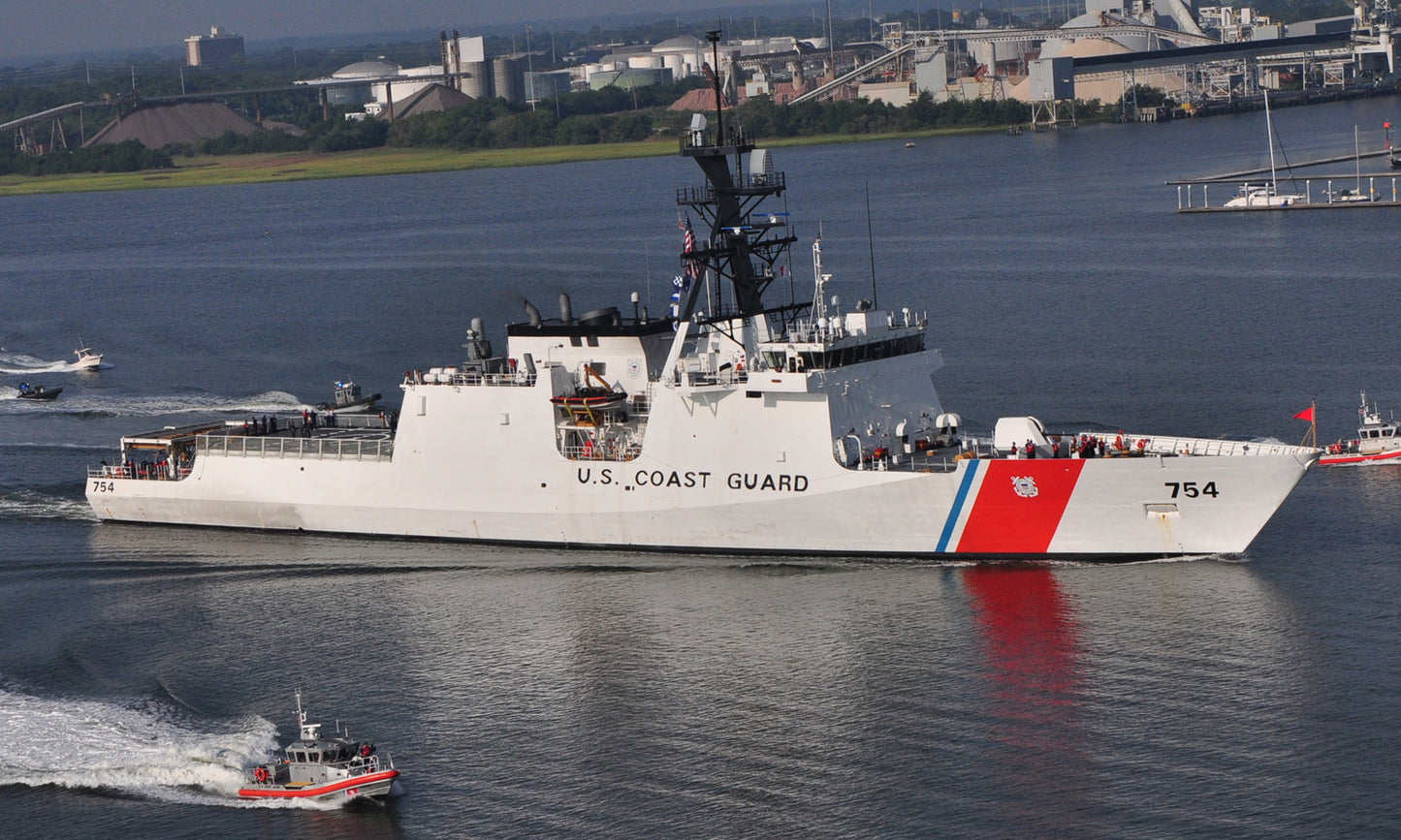 USCGC James WMSL-754 L91cm Ship Model