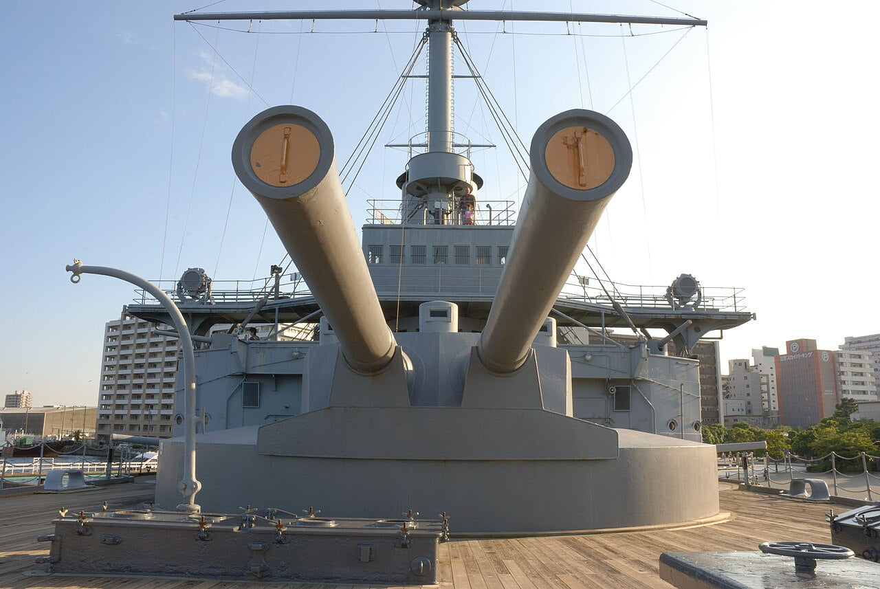 Japanese Mikasa Battleship (Launched 1900) 36 Inches Ship Model