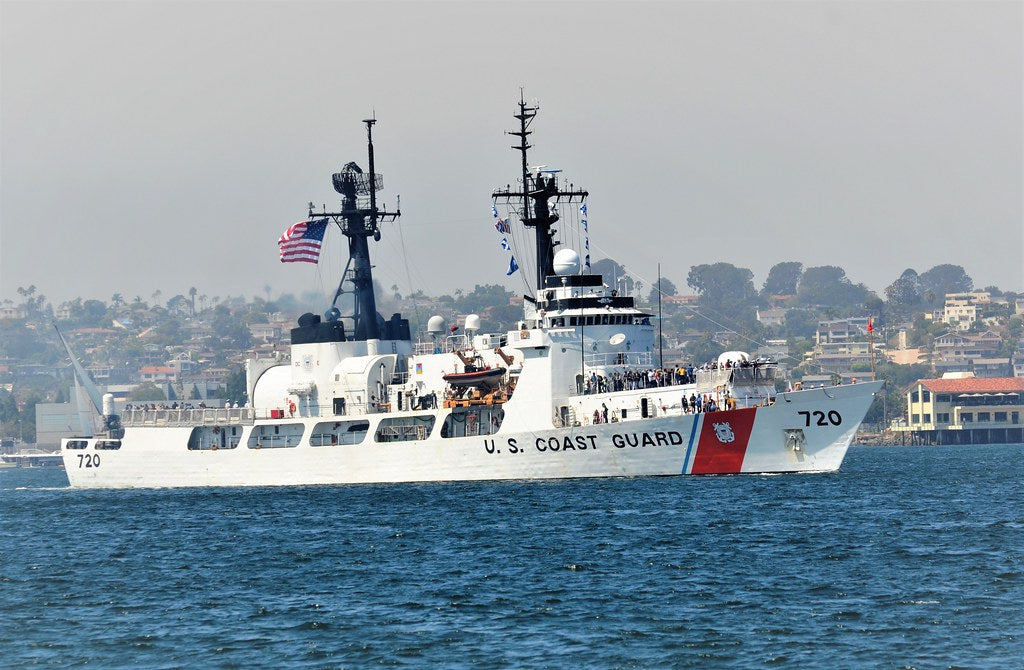 USCGC Sherman WHEC-720 L91cm Ship Model
