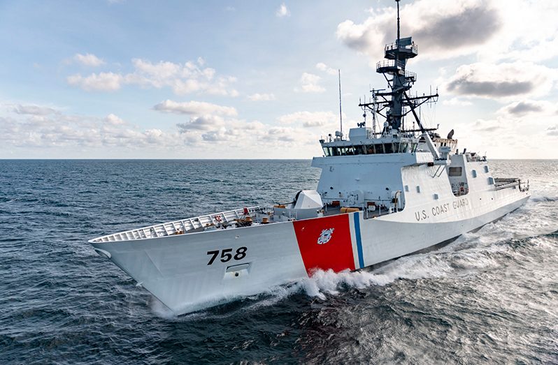 USCGC Stone WMSL-758 L76cm Ship Model