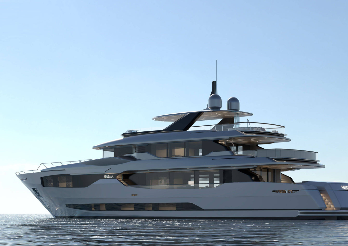 British Orion One Yacht 30 Inches Ship Model