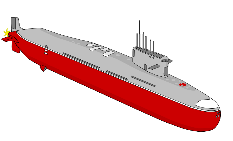 Indian INS Arihant Submarine (SSBN-80) 36 Inches Model