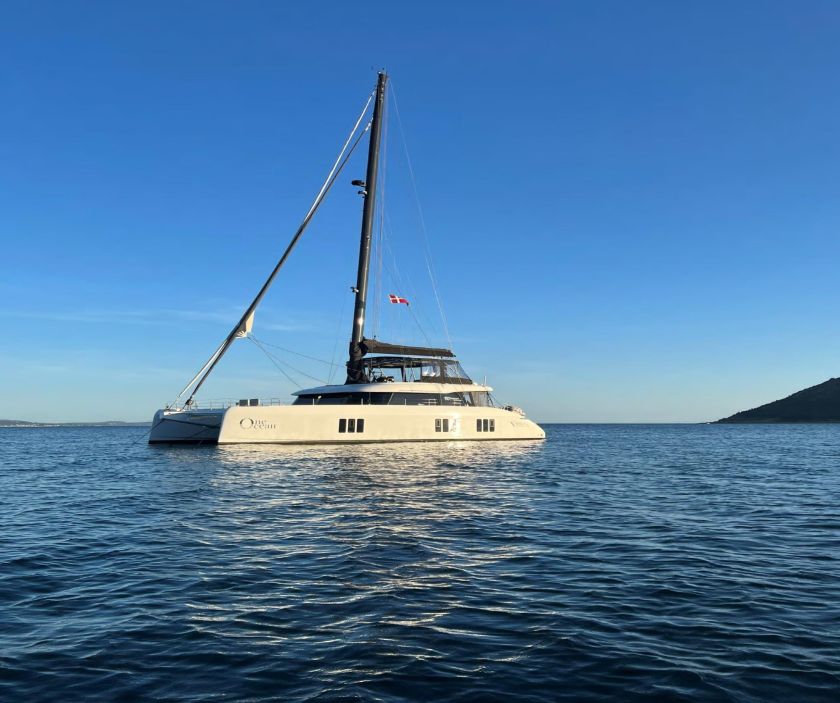Polish Sunreef 50 (Sunreef Series) 36 Inches Ship Model