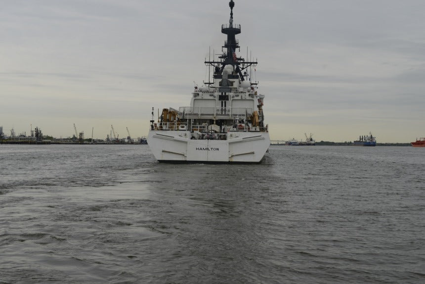 USCGC Hamilton WMSL-753 L91cm Ship Model