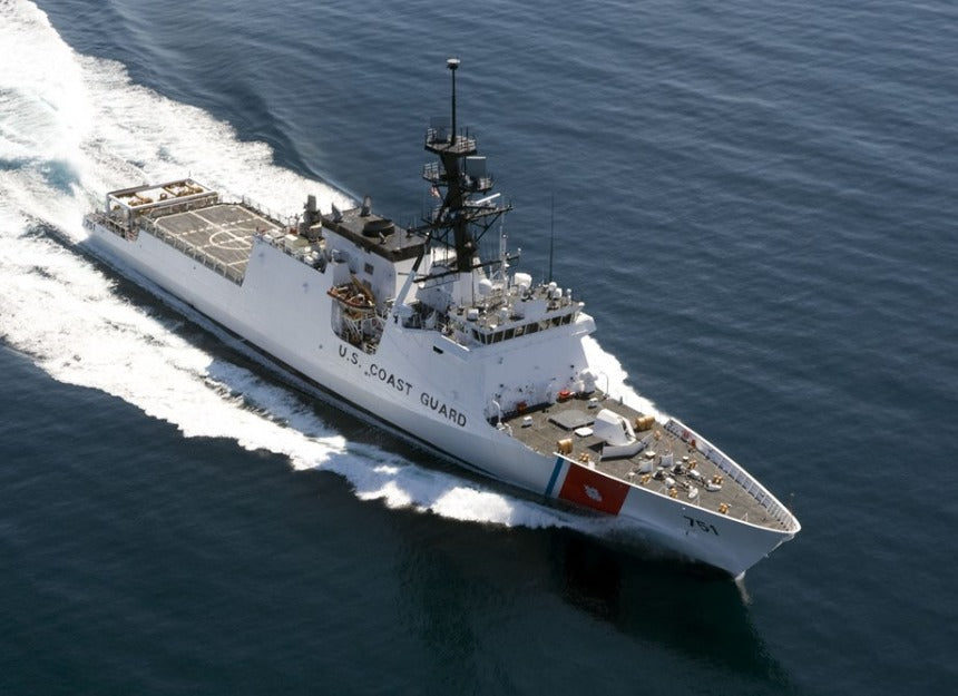 USCGC Waesche WMSL-751 L91cm Ship Model
