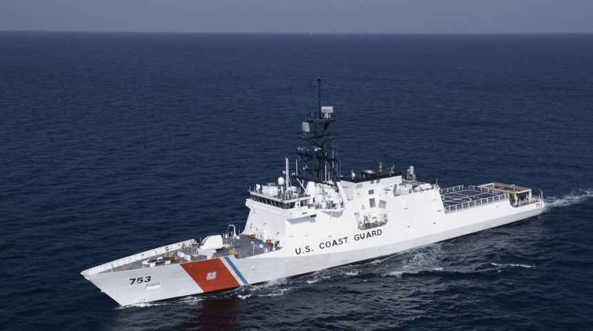 USCGC Hamilton WMSL-753 L91cm Ship Model