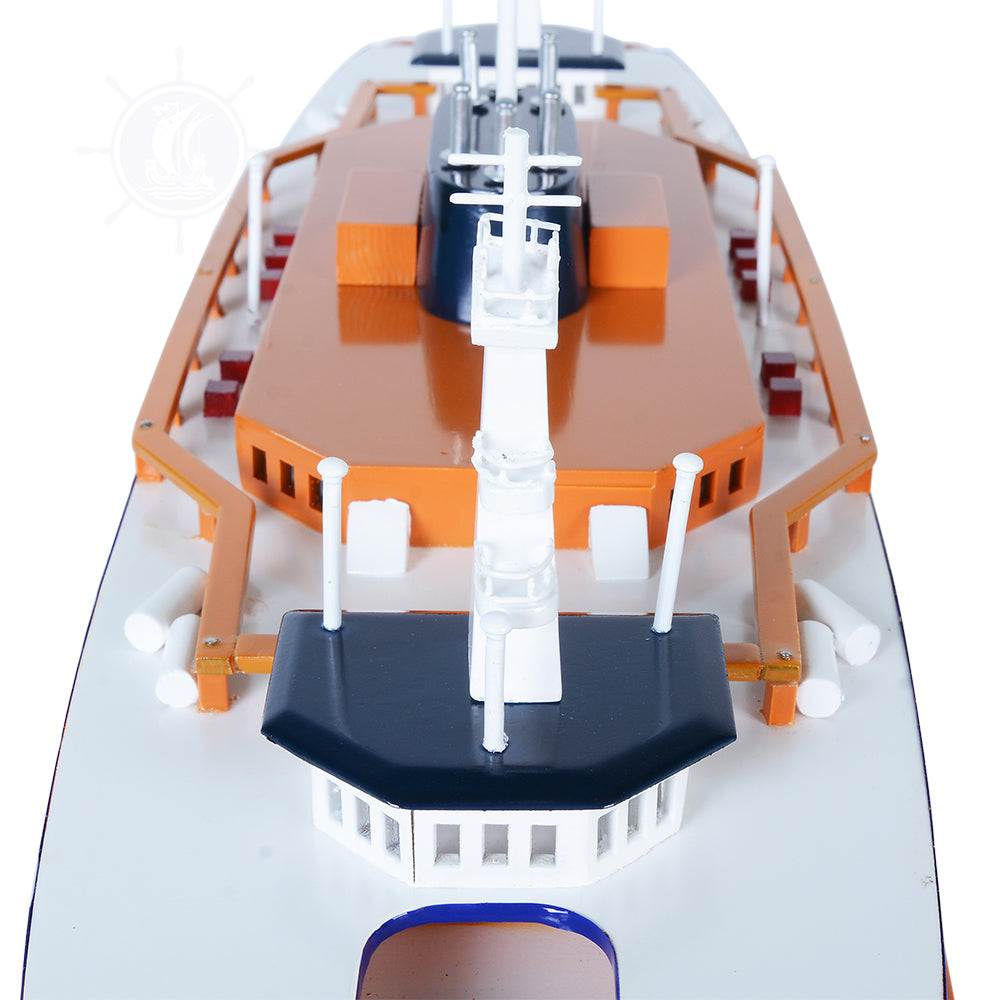 STATEN ISLAND FERRY CRUISE SHIP MODEL | High-quality Cruiser| Fully Assembled Wooden Model Ship For Wholesale